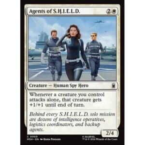 Marvel Super Heroes - 5 - Agents of S.H.I.E.L.D. - Common - W - Non-foil (Front)