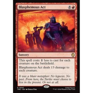 Teenage Mutant Ninja Turtles Eternal - 47 - Blasphemous Act - Rare - R - Non-foil (Front)