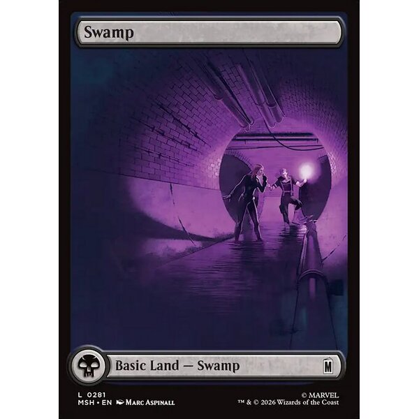 Marvel Super Heroes - 281 - Swamp - Common - C - Non-foil (Front)
