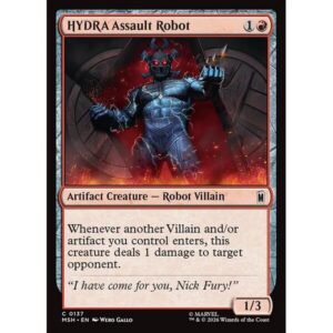 Marvel Super Heroes - 137 - HYDRA Assault Robot - Common - R - Non-foil (Front)