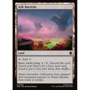 Teenage Mutant Ninja Turtles Eternal - 60 - Ash Barrens - Common - C - Non-foil (Front)