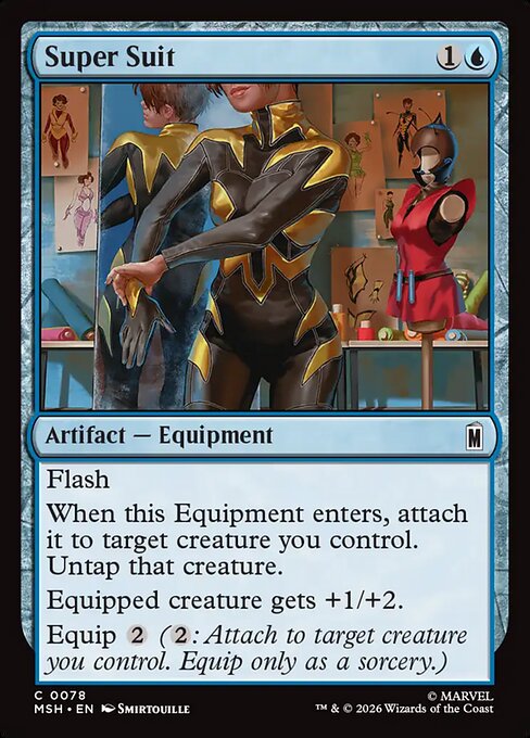 Marvel Super Heroes - 78 - Super Suit - Common - U - Foil (Front)