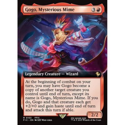 Final Fantasy Commander - 153 - Gogo, Mysterious Mime - Rare - R - Non-foil (Front)