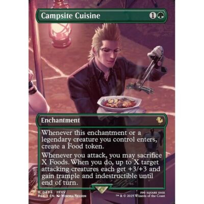 Final Fantasy Commander - 464 - Campsite Cuisine - Rare - G - Foil (Front)