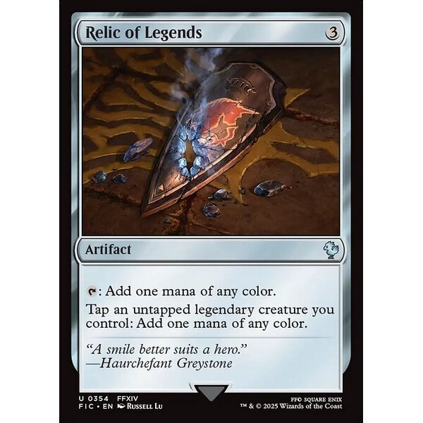 Final Fantasy Commander - 354 - Relic of Legends - Uncommon - C - Non-foil (Front)