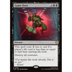 Teenage Mutant Ninja Turtles Eternal - 18 - Game Over - Rare - B - Non-foil (Front)