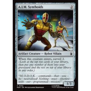 Marvel Super Heroes - 242 - A.I.M. Synthoids - Common - C - Non-foil (Front)