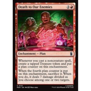 Marvel Super Heroes - 127 - Death to Our Enemies - Uncommon - R - Non-foil (Front)