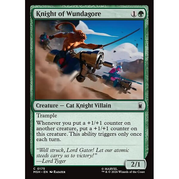 Marvel Super Heroes - 175 - Knight of Wundagore - Common - G - Foil (Front)