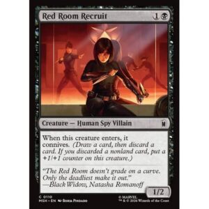 Marvel Super Heroes - 110 - Red Room Recruit - Common - B - Non-foil (Front)