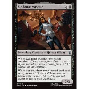 Marvel Super Heroes - 104 - Madame Masque - Uncommon - B - Non-foil (Front)