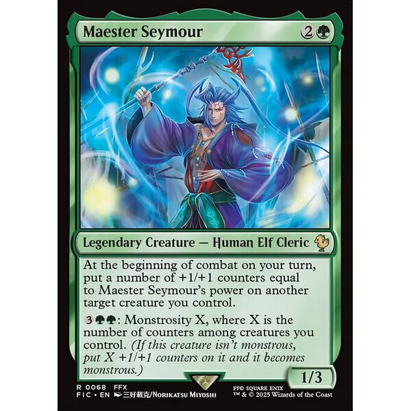 Final Fantasy Commander - 68 - Maester Seymour - Rare - G - Non-foil (Front)