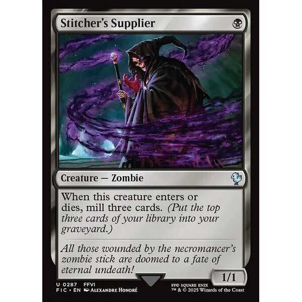 Final Fantasy Commander - 287 - Stitcher's Supplier - Uncommon - B - Non-foil (Front)