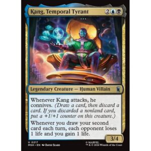 Marvel Super Heroes - 217 - Kang, Temporal Tyrant - Uncommon - UB - Non-foil (Front)