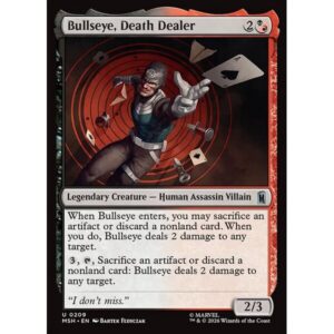 Marvel Super Heroes - 209 - Bullseye, Death Dealer - Uncommon - BR - Non-foil (Front)