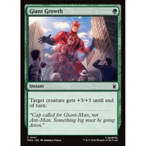 Marvel Super Heroes - 167 - Giant Growth - Common - G - Foil (Front)