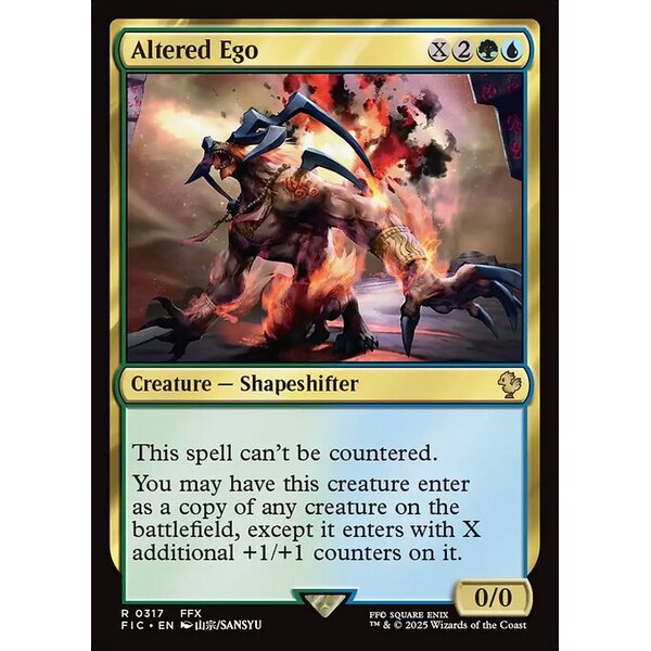 Final Fantasy Commander - 317 - Altered Ego - Rare - UG - Non-foil (Front)