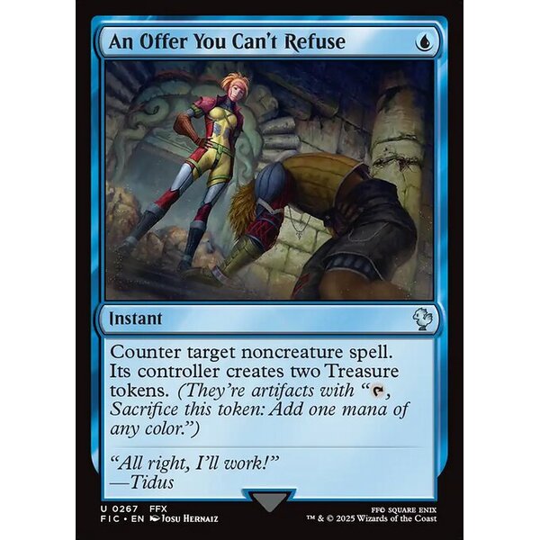 Final Fantasy Commander - 267 - An Offer You Can't Refuse - Uncommon - U - Non-foil (Front)