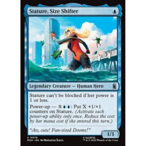 Marvel Super Heroes - 76 - Stature, Size Shifter - Uncommon - U - Non-foil (Front)