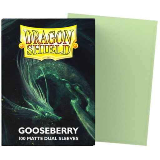 Dragon Shield Standard Matte Dual Sleeves - Gooseberry