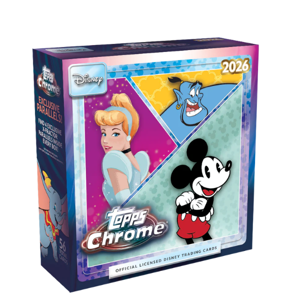 Topps Chrome Disney 2026 Mega Box
