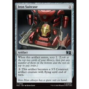 Marvel Super Heroes Commander - 750 - Iron Suitcase - Uncommon - C - Non-foil (Front)