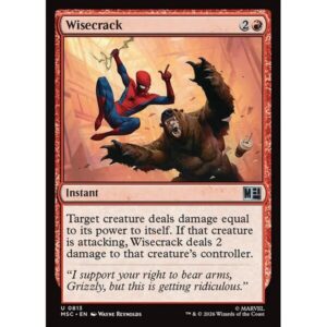Marvel Super Heroes Commander - 813 - Wisecrack - Uncommon - R - Non-foil (Front)