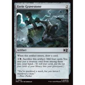 Marvel Super Heroes Commander - 824 - Eerie Gravestone - Common - C - Non-foil (Front)
