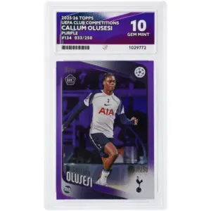 ACE 10 Gem Mint - 2025-26 Topps Uefa Club Competitions Callum Olusesi #134