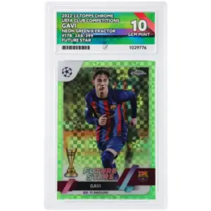 ACE 10 Gem Mint - 2022-23 Topps Chrome Uefa Club Competitions Gavi #178