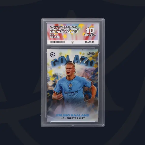 ACE 10 Gem Mint - 2022-23 Topps Chrome Uefa Club Competitions Erling Haaland #G-10 - Bilde 3