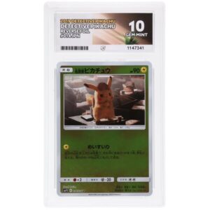 ACE 10 Gem Mint - 2019 Pokemon Detective Pikachu Detective Pikachu #014/024