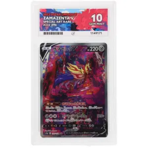 ACE 10 Gem Mint - 2022 Pokemon VSTAR Universe Zamazenta V #232/172