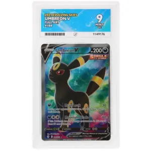ACE 9 Mint - 2021 Pokemon Evolving Skies Umbreon V #188/203