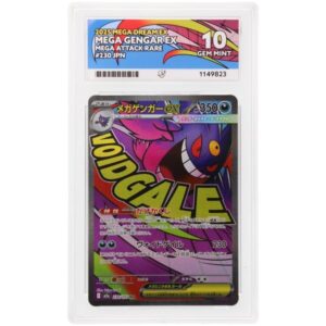ACE 10 Gem Mint - 2025 Pokemon Mega Dream Ex Mega Gengar Ex #230/193