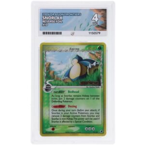 ACE 4 Very Good - 2006 Pokemon Dragon Frontiers Snorlax #10/101