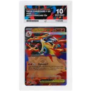 ACE 10 Gem Mint - 2026 Pokemon Black Star Promo Mega Charizard Y Ex #030