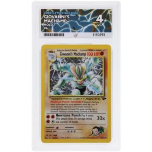 ACE 4 Very Good - 2000 Pokemon Gym Challenge Giovanni's Machamp #6/132