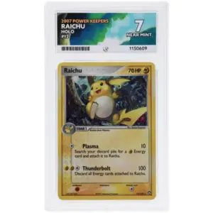 ACE 7 Near Mint - 2007 Pokemon Power Keepers Raichu #12/108