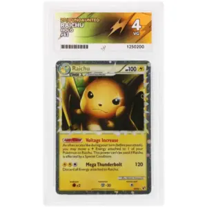 ACE 4 Very Good - 2010 Pokemon Undaunted Raichu #83/90
