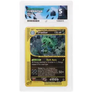 ACE 5 Excellent - 2002 Pokemon Expedition Tyranitar #29/165