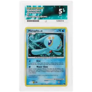 ACE 5 Excellent - 2009 Pokemon Pop Series 9 Manaphy #2/17