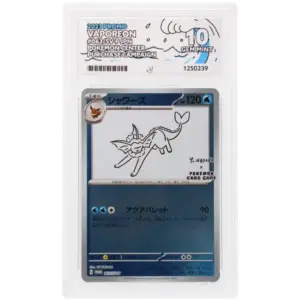 ACE 10 Gem Mint - 2023 Pokemon Promo Vaporeon #063/SV-P