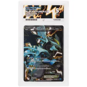ACE 5 Excellent - 2012 Pokemon Freeze Bolt Black Kyurem Ex #062/059