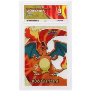 ACE 3 Very Good - 2000 Topps Pokemon Series 2 Charizard #PC3