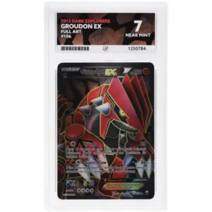 ACE 7 Near Mint - 2012 Pokemon Dark Explorers Groudon EX #106/108