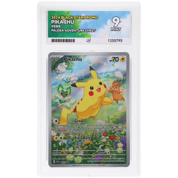 ACE 9 Mint - 2024 Pokemon Black Star Promo Pikachu #88