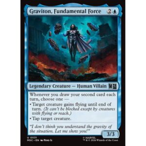 Marvel Super Heroes Commander - 531 - Graviton, Fundamental Force - Uncommon - U - Non-foil (Front)