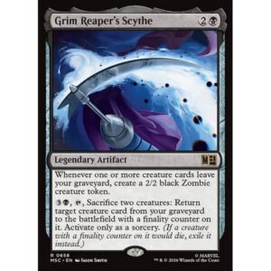 Marvel Super Heroes Commander - 658 - Grim Reaper's Scythe - Rare - B - Non-foil (Front)