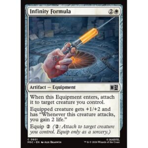 Marvel Super Heroes Commander - 601 - Infinity Formula - Common - W - Non-foil (Front)